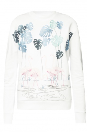 Embroidered flamingos sweatshirt, zdjęcie 1 Embroidered flamingos sweatshirt od Victoria Victoria Beckham